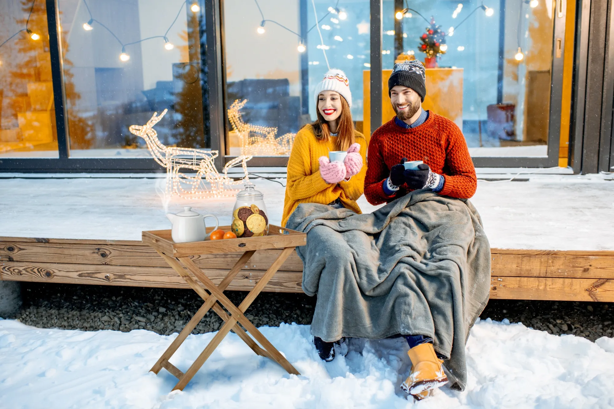 картинка Стол-поднос натуральный, тик Турин