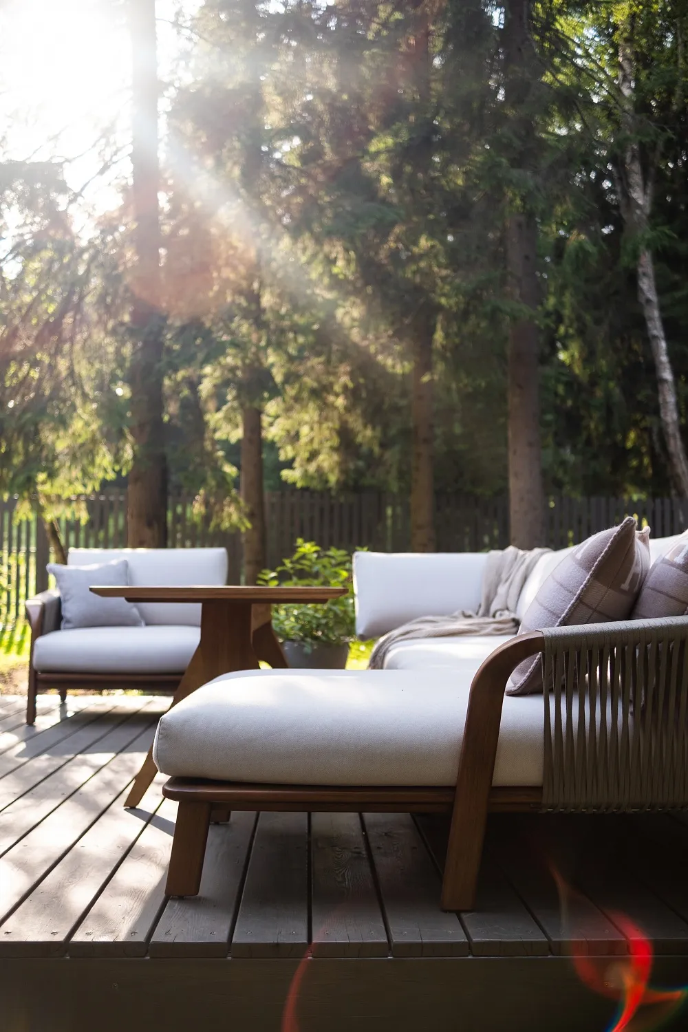 Примерка мебели на вашем участке