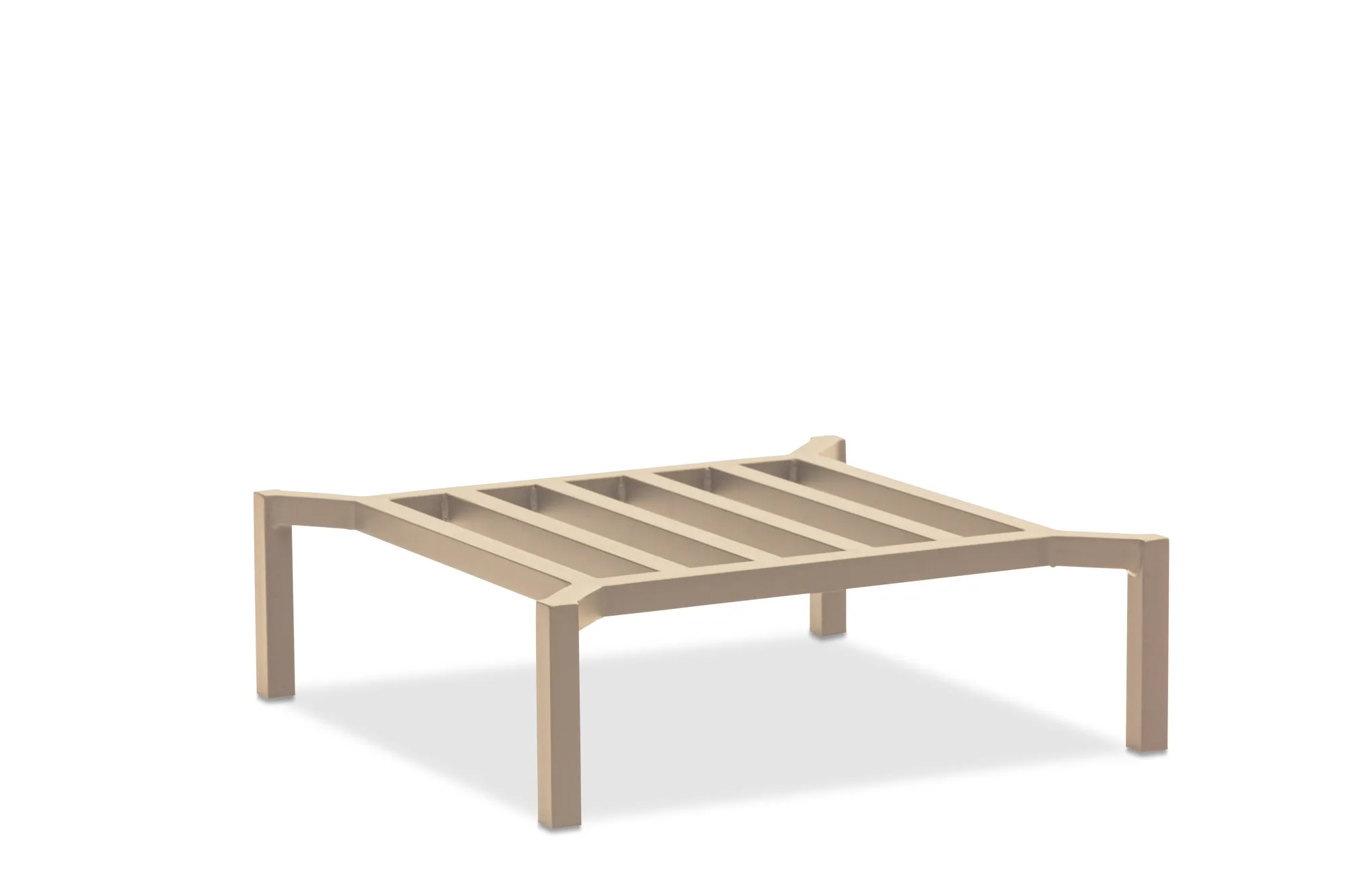 картинка Кресло бежевый/коричневый, алюминий Стокгольм №1